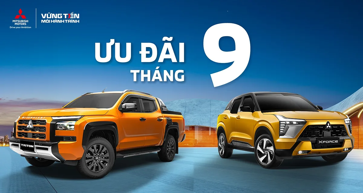 CHỐT XE THÁNG 9/2025 – ƯU ĐÃI CỰC XỊN