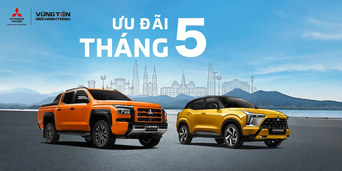 Khuyến mãi mua xe Mitsubishi tháng 05/2025 tại Mitsubishi Satsco - Hồ Chí Minh